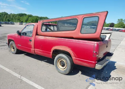 1988 Chevrolet Gmt-400 C2500 z USA, uszkodzony, nr VIN 1GCFC24H6JZ151273